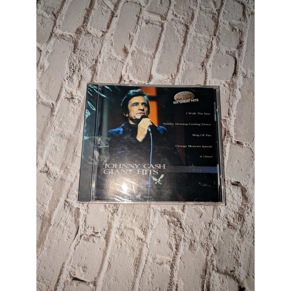 Johnny Cash Giant Hits CD Six Pack Series 1997 Sony Music Factory Sealed New